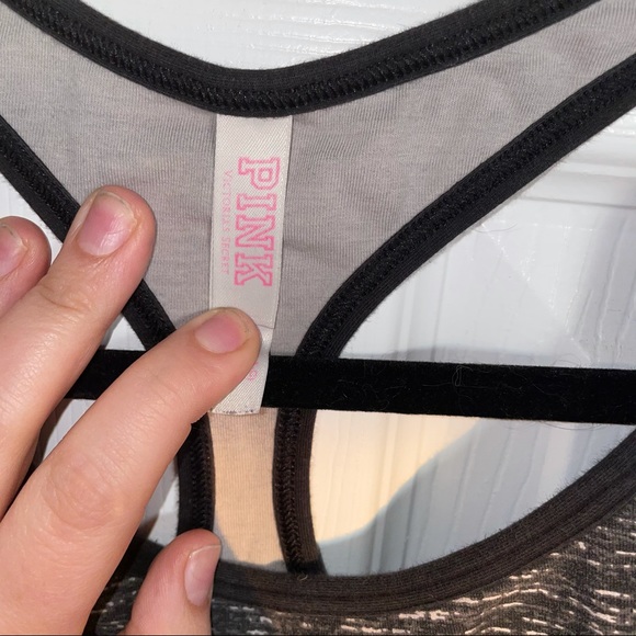 PINK Victoria’s Secret racerback sports bras - Picture 6 of 7